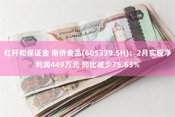 杠杆和保证金 南侨食品(605339.SH)：2月实现净利润449万元 同比减少75.63%