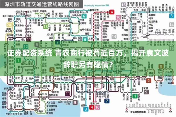 证券配资系统 青农商行被罚近百万，揭开袁文波辞职另有隐情？