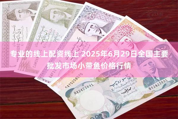 专业的线上配资线上 2025年6月29日全国主要批发市场小带鱼价格行情